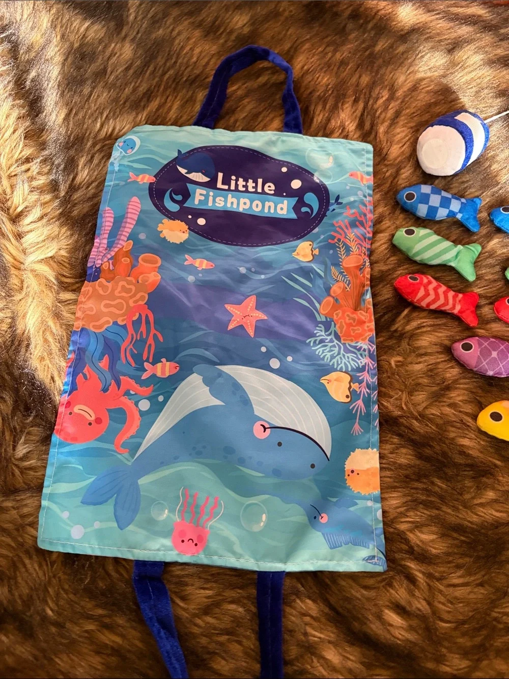 Little Fish Pond Montessori Fishing Play Set - Cognitive Learning for Toddlers